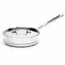 8700800034 6402 All Clad Cookware Usa New In Box 2 Quart Copper Core Saute Pan With Lid