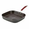 87632 Meyer Cucina Hard Anodized Nonstick Grill Deep Square Griddle Gray