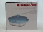 883049302485 Kitchenaid Streamline Ceramic Bakeware Azure Blue