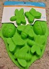 Pan-8 886946886539 Wilton Treat Mold Green Silicone Summer Dragonfly Bee Pan-8 886946886539 Wilton Treat Mold Green Silicone Summer Dragonfly Bee