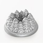 0111724  89737 Nordic Ware Pine Forest Bundt Pan Metallic Kitchen 011172897374