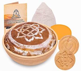 9 In Bread Proofing Basket Set Make Sourdough With Our Banneton Nd 9 In Bread Proofing Basket Set Make Sourdough With Our Banneton Nd