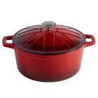 9000195 Vonshef Cast Iron Casserole Dish Round Dutch Oven 5056115721533 9000195 Vonshef Cast Iron Casserole Dish Round Dutch Oven 5056115721533