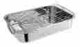 908371351 Cuisinox Rectangular Roasting Pan With Rack Stainless Steel Free Delivery