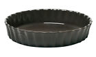 91796028 Emile Henry Quiche Dish Deep Dark Grey 3289317960284