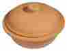 99170 R Mertopf Classic German Romertopf Glazed Clay Large Round Baking Dish With Lid 0036588991706