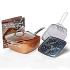 99619 Tristar Chef Pan With Lid Glass Cooper 4 Piece Kitchen Bakeware Cookware Set Stainless 719363199619
