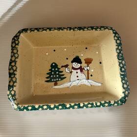 Abc Distributing 803355068769 Vintage Country Snowman Stoneware Baker Baking Casserole Dish Pan 9 X 13 Abc Distributing 803355068769 Vintage Country Snowman Stoneware Baker Baking Casserole Dish Pan 9 X 13