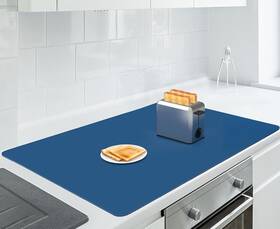 Aechy 601549561559 Extra Large Silicone Mat 36ftx24ftx0.08ft Multipurpose Thick Heat Resistant Blu