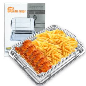 Af-001-bt Afrox Air Fryer Basket For Oven Stainless Steel Crisper Tray And Acce Af-001-bt Afrox Air Fryer Basket For Oven Stainless Steel Crisper Tray And Acce