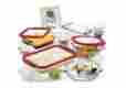 Ah32tf Anchor Hocking Bakeware Set Glass Ovenware Micro Freezer Baking Tru Fit Casserole Pie Clear Lid 739213890466