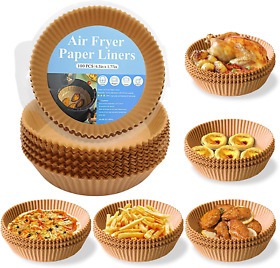 Air Fryer Disposable Paper 100 Pcs Round Non-stick Prime Oil-proof Parchme
