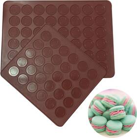 Akingshop 791537710110 Silicone Macaron Baking Mats 2 Non-stick Food Safe