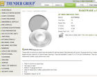 Alptwr022 Thunder Group Lot Huge Round Aluminum Pizza Tray Pan Serving