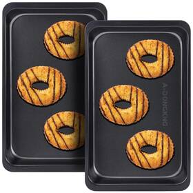 Amdongking 750225421127 Baking Sheet Pans Cookie Tray Nonstick Heavy Carbon Steel Bakeware 2-pack
