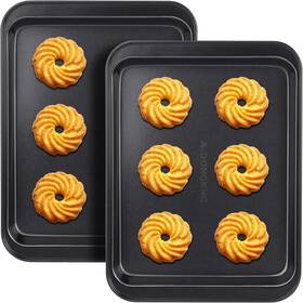 Bp-0902 Amdongking Small Cookie Sheets Baking Pans Nonstick Carbon Steel 2-pack 9