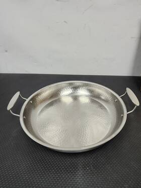 Thrd17 American Metalcraft Serving Pan 144 Oz. 15 Inch Dia. X 2-1/4