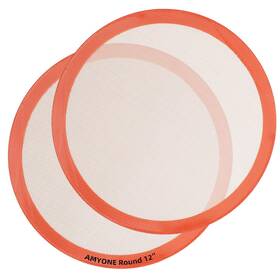 Amyone 772467342213 Round Silicone Baking Mats For 12 Inch Pizza Pan Large Mat Or
