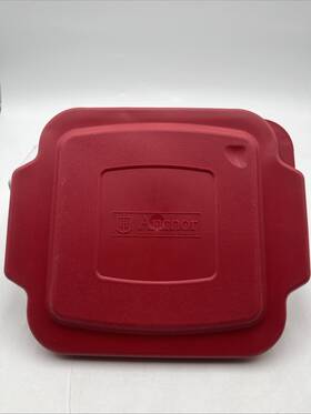 5913-11 Anchor Hocking Red 3 8 Inch Cake Dish Oem Replacement Cover Lid Only Z8175 5913-11 Anchor Hocking Red 3 8 Inch Cake Dish Oem Replacement Cover Lid Only Z8175