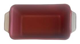 91684ns Anchor Hocking Red Glass Baking Dish Loaf Pan 5 Inch X 9 1.5 Quart No Lid