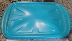 Zlid1049-ah Anchor Hocking 3 Quart Baking Dish Replacement Lid Only Teal Blue Green