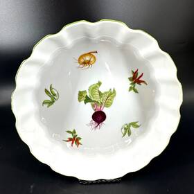 5557 Andrea By Sadek Vegetable Garden 9.5 Inch #5557 Cookware Tart Quiche Casserole