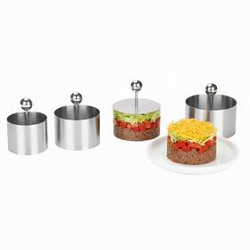 Dgs5663r Angoily Tuna Tartare Mold 3pcs Sushi Tower Food Circle Cookie Cutter Ring Rou Dgs5663r Angoily Tuna Tartare Mold 3pcs Sushi Tower Food Circle Cookie Cutter Ring Rou