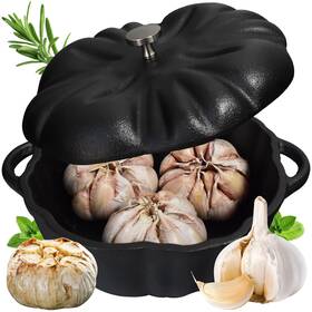 Ksq-a1 Aokdeer Garlic Roaster Cast Iron For Kitchen Grill Oven Dining Room Ksq-a1 Aokdeer Garlic Roaster Cast Iron For Kitchen Grill Oven Dining Room