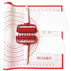 Aoobaba 612755591209 5 Pcs Pizza Tools Set Incl Dough Roller And Docker Silicone Pastry Aoobaba 612755591209 5 Pcs Pizza Tools Set Incl Dough Roller And Docker Silicone Pastry