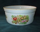 Apilco France For Chamart Classic Ribbed Souffle White Porcelain Vegetables