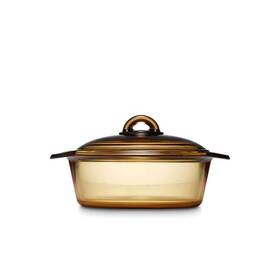 Arcoroc X Nobilta 703314204733 Vitro Blooming Glass Casserole Pot 1.5l