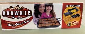 Pbo11106 As Seen On Tv Perfect Brownie Pan Set Inch Bundle New/unused Pbo11106 As Seen On Tv Perfect Brownie Pan Set Inch Bundle New/unused