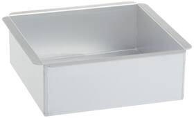 Ateco 014963120880 8 By 3-inch Professional Square Pan Baking Supply X Inch Silver