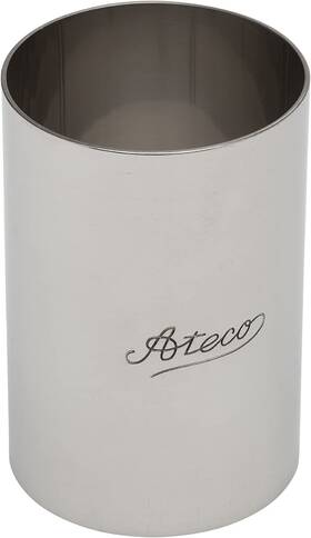 Ateco 798527055886 Round Stainless Steel Form 2 By 3-inches High