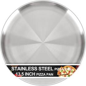 Ss-13 Awtbdp 13 Inch Pizza Pan For Oven Non-stick X 0.8 Silver