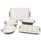 B07847vmwx White Bakeware Set Pieces Ceramic Scratch Resistand With 689198195066 B07847vmwx White Bakeware Set Pieces Ceramic Scratch Resistand With 689198195066