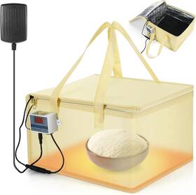 Baderke 744759487759 Versatile Dough Proofer With Heater Bread Warming Box And Mat So Baderke 744759487759 Versatile Dough Proofer With Heater Bread Warming Box And Mat So