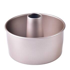 Q2316 Bakeley Angel Food Cake Pan 6-inch With Removable Loose Bottom Non-stick Chiffon Tub
