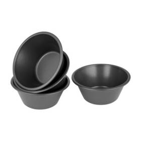 40177 Bakemaster Non-stick Deep Pie Dish Set Of 4 - 12x5cm