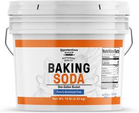 Baker 313109294240 Baking Soda 1 Gallon Aluminum Free Cooking Cleaning And More