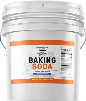 Baker 726084983595 Baking Soda Aluminum Free Cooking Cleaning And More 3.5 Gallon