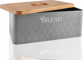 Baking & Beyond 744110522495 And Space-saving Bread Box With Bamboo Cutting Board Lid 13 Inch X7.5 X5 Baking & Beyond 744110522495 And Space-saving Bread Box With Bamboo Cutting Board Lid 13 Inch X7.5 X5