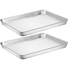 Baking Sheet Cookie Set Of 2 Umite Chef Stainless Steel Pans