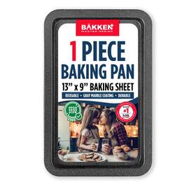 Bakbk1xg Bakken- Swiss Kitchen Baking Pans - Nonstick Gray Coating 13.18 8.66 Commerci
