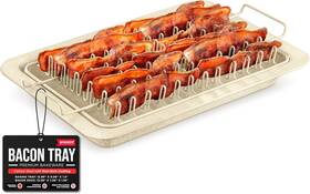 Bkbacn66 Bakken- Swiss Bacon Tray - 2-piece Set Marble Coating 2 Piece White