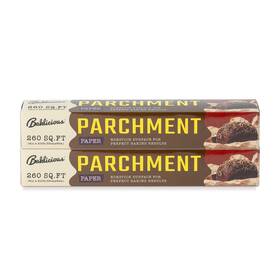Baklicious 749889714539 Unbleached Parchment Paper Roll For Baking 2 Pack Of 15 In X 210 Ft Non-stick