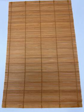 Bamboomn 937259120545 Bamboo Placemat/sushi Rolling Mat 18 Inch X 12 Brown 6