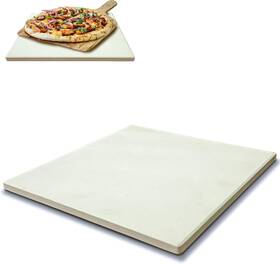 Bbqstar 445031216250 Cordierite Pizza Stone For Grill And Oven/smoker 11-inch Square Small C