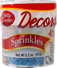 4oz-chocolate Bc05692 Signature Brands Betty Crocker Sprinkle Set Blue 071169056924