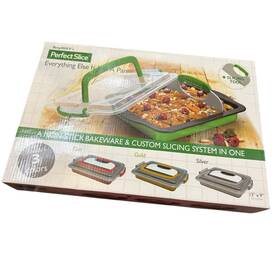 Berghoff 413821112350 Perfect Slice 13x9 Inch Non-stick Bakeware Pan With Slicing Tool Original Box